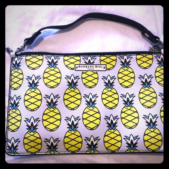 Barbara Rihl crossbody pineapple bag - Picture 1 of 5